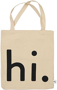 Design Letters Rejsetaske Natural Sort