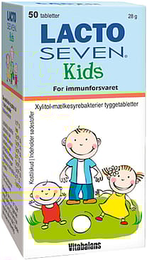 Vitabalans Oy Lacto Seven Kids 50 tabl.