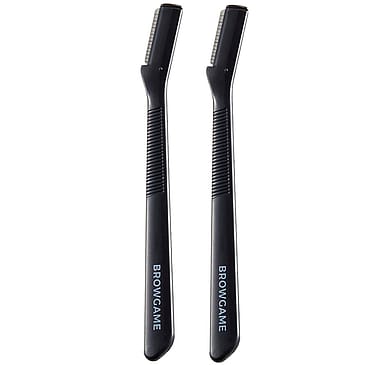 Browgame Cosmetics Eyebrow Shaping KnifeDuo Pack