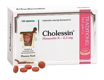 Pharma Nord Cholessin Rød Gærris 120 tabl.