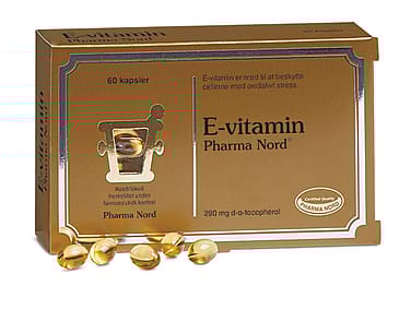 Pharma Nord Bio E-vitamin 290 mg 60 kaps.