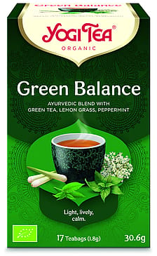 Yogi Tea Green Balance Ø 17 breve