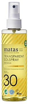 Matas Striber Transparent Solspray SPF 30 Uden Parfume 195 ml