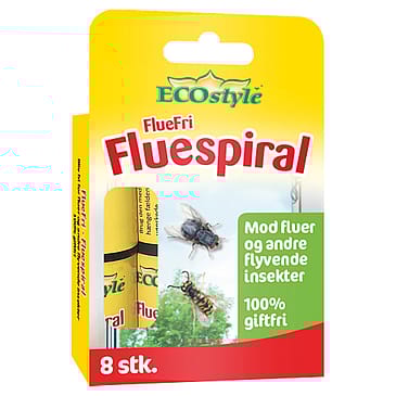 ECOstyle Fluespiral 8 stk.