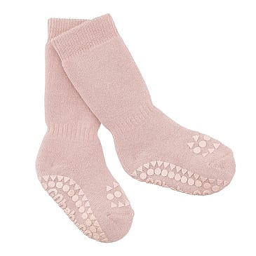 GoBabyGo Skridsikre Strømper Dusty Rose 3-4 år