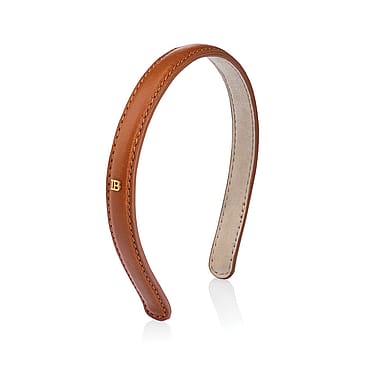 BALMAIN PARIS Hair Couture Cellulose Acetate Pince à Cheveux Cognac Small