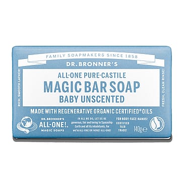Dr. Bronner's Bar Soap Baby-Mild Neutral