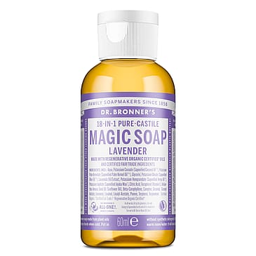Dr. Bronner's Castile Soap Lavender 60 ml