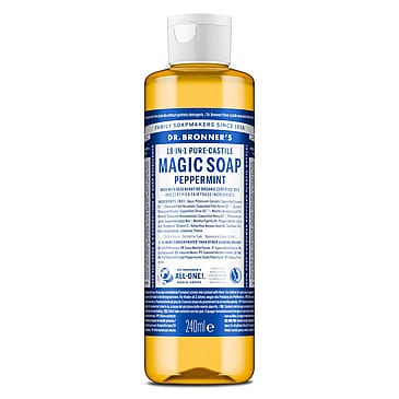 Dr. Bronner's Peppermint Liquid Soap 236 ml