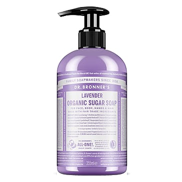 Dr. Bronner's Organic Sugar Soap Lavender 355 ml
