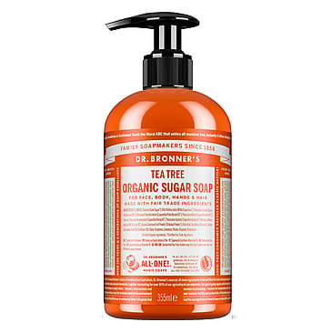 Dr. Bronner's Organic Sugar Soap Tea Tree 355 ml