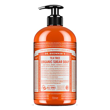 Dr. Bronner's Tea Tree Organic Sugar Soap 709 ml