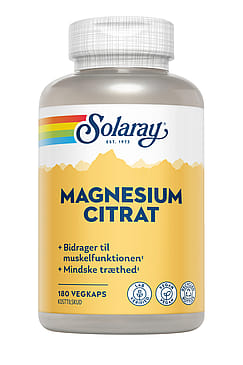 Solaray Magnesium Citrat 250 mg 180 kaps.