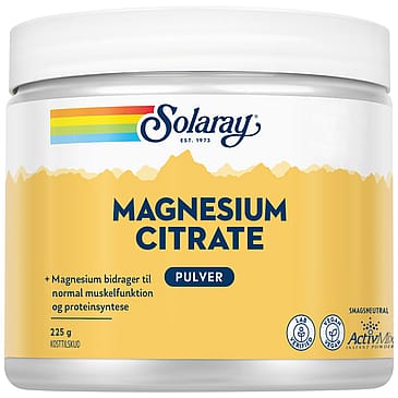 Solaray Magnesium Citrate 225 g