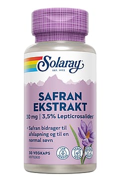 Solaray Safran ekstrakt 30 stk