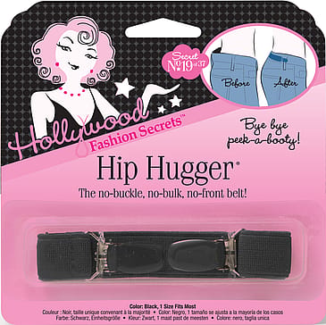 Hollywood Fashion Secrets Hip Hugger Black