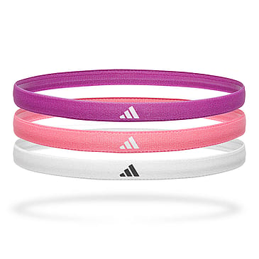 Adidas Hårbånd 3-pak Lilla/Pink/Hvid
