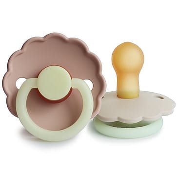 FRIGG Daisy Natsutter i Latex 2-pak Blush/Cream Str. 1