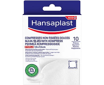 Hansaplast Soft Compress 10 stk