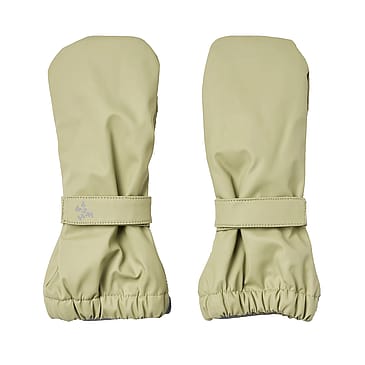 WHEAT Rain Mittens Rily Green Tea Str L/ 3-5 år