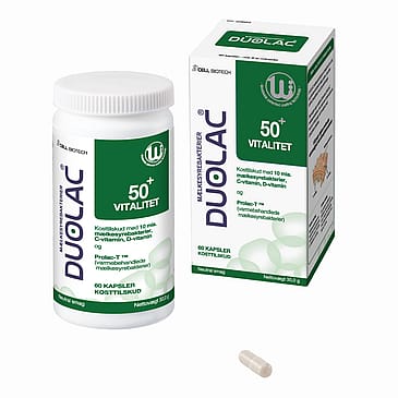 DUOLAC 50+ Vitalitet 60 stk