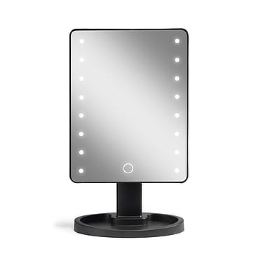 Gillian Jones Hollywood Spejl Med LED & Touch Sort