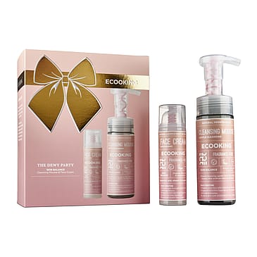 ECOOKING The Dewy Party Skin Balance Fragrance Free Gaveæske