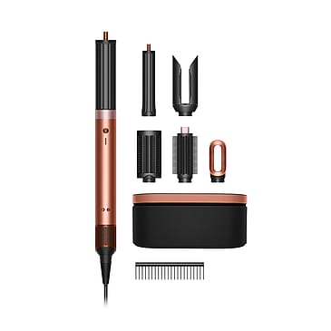 Dyson Airwrap Co-anda 2x Straight+Wavy Amber Silk/Pink Champagne