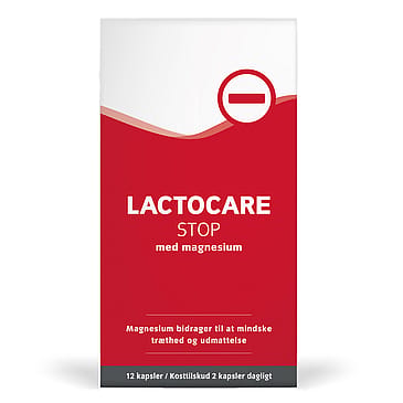 Lactocare Stop Mælkesyrebakterier 12 Kapsler