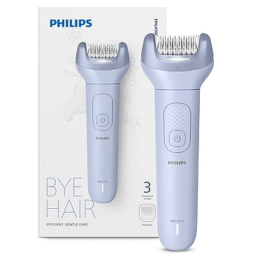 Philips Epilator 8000 våd & tør opladelig 7 stk. tilbehør LED lys
