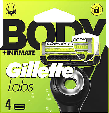 Gillette Labs Body 4 stk