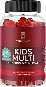 VitaYummy Kids Multi Strawberry 60 stk