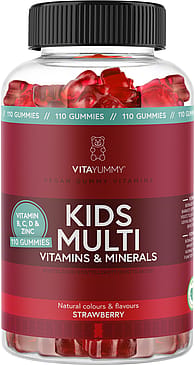 VitaYummy Kids Multi Strawberry 60 stk