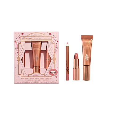 Charlotte Tilbury Pillow Talk Iconic Lip + Cheek Medium Gift Set