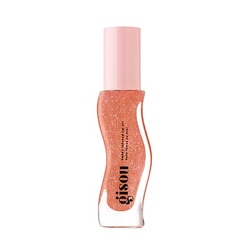 Gisou Honey Infused Lip Oil A sheer nude shimmer