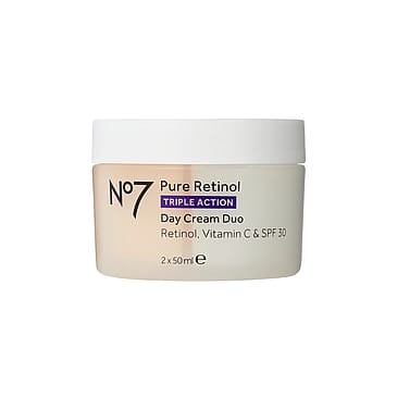 No7 Pure Retinol Triple Action Day Cream Duo 2 x 50ml