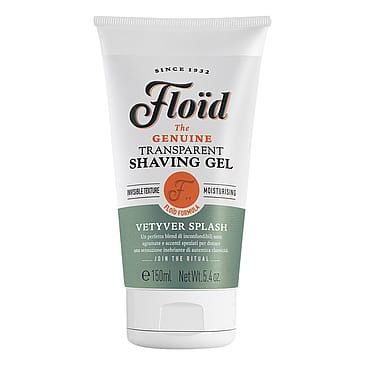 Floïd Transparent Shaving Gel Vetyver Splash 150 ml