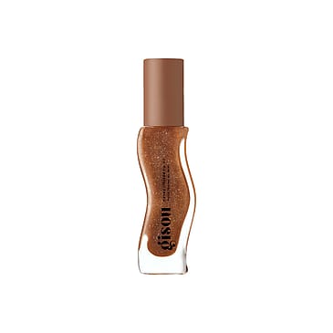 Gisou Honey Infused Lip Oil A milky brown with golden shimmer
