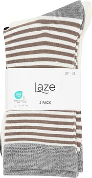 Laze Ankle Sock Bamboo 37-41 3-pack