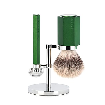 Mühle Shaving Mühle x Mark Braun Barbersæt Hexagon Aluminium Forest