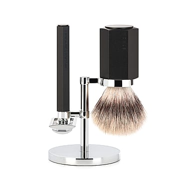 Mühle Shaving Mühle x Mark Braun Barbersæt Hexagon Aluminium Graphite