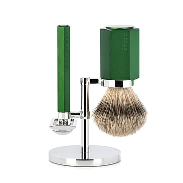 Mühle Shaving Mühle x Mark Braun Barbersæt Hexagon Aluminium Forest
