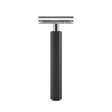 Mühle Shaving Mühle x Mark Braun DE-Skraber Hexagon Aluminium Graphite