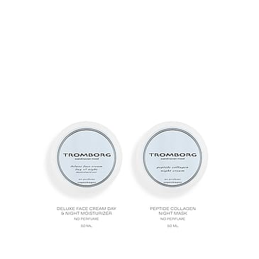 Tromborg No Perfume Deluxe Face Cream & Peptide Cream Gaveæske