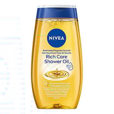 NIVEA Rich Caring Shower Oil 200 ml