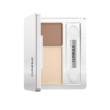 Clinique All About Shadow Duo Eyeshadow Ivory Bisque/Bronze Satin