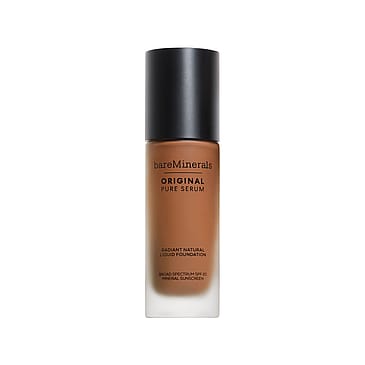 bareMinerals Original Pure Serum Radiant Natural Liquid Foundation Mineral SPF20 5 Deep Warm