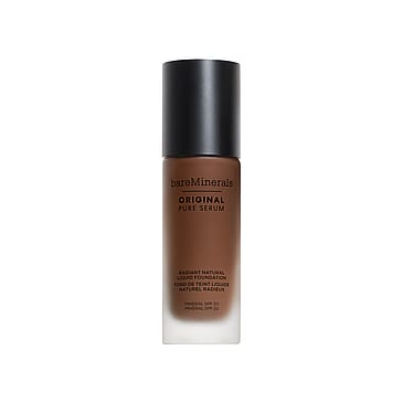 bareMinerals ORIGINAL Pure Serum Radiant Natural Liquid Foundation Mineral SPF 20 Deep Neutral 6