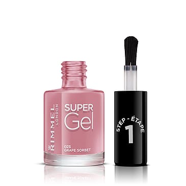 Rimmel Super Gel Nail Polish 023 grape Sorbet