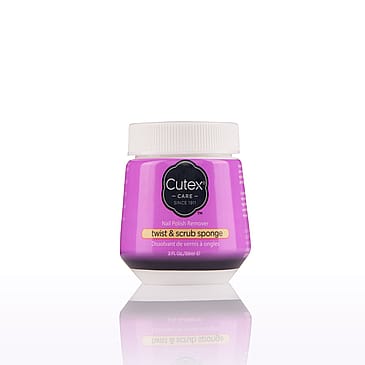 Cutex Twist & Scrub Sponge Nail Polish Remover 52 ml